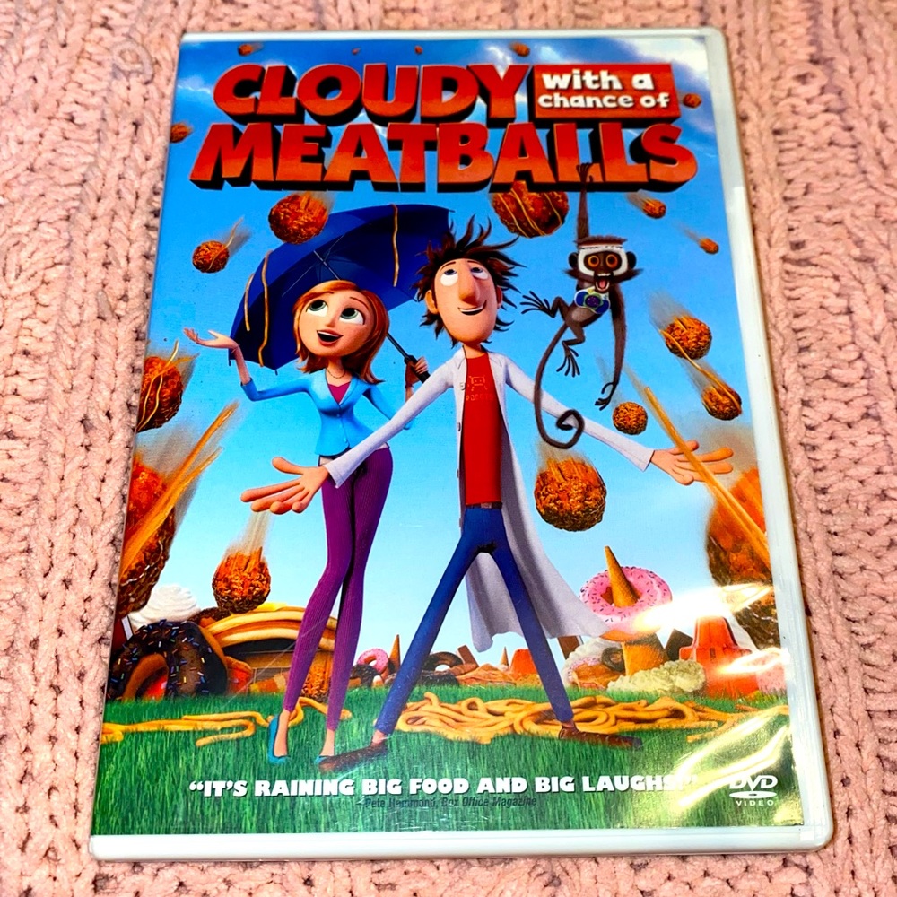 Cloudy w/a chance of Meatballs- DVD